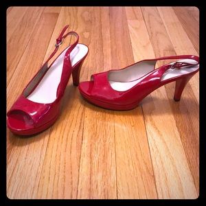 Nine West patent leather high heels